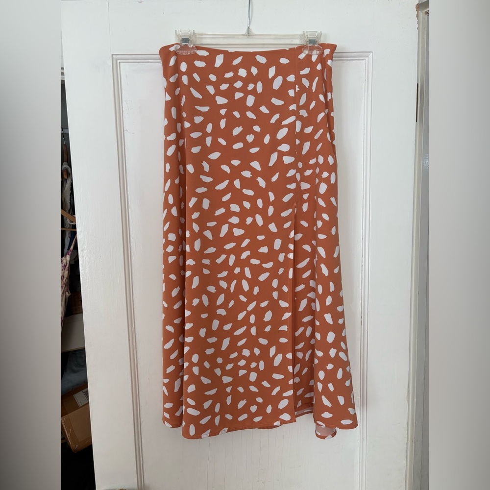 Lulus Skirt Midi Skirt with slit